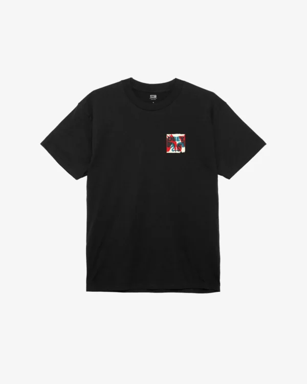 TORN POSTERS ICON CLASSIC T-SHIRT*OBEY Clothing Clearance