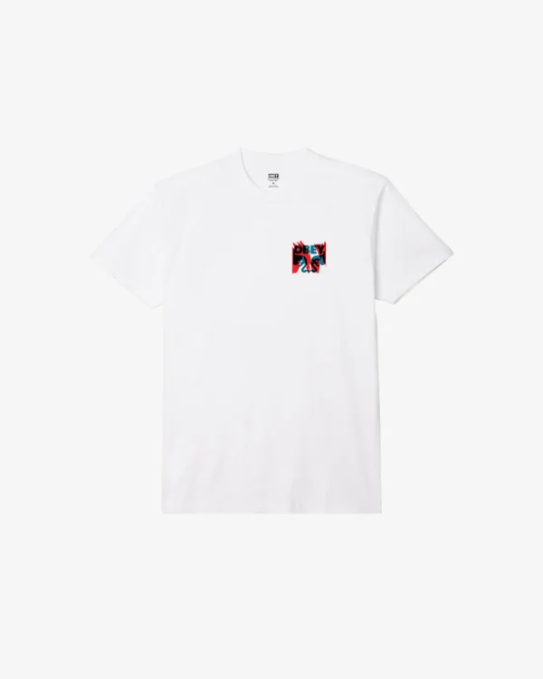 TORN POSTERS ICON CLASSIC T-SHIRT*OBEY Clothing Clearance