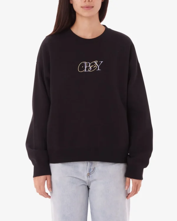 TYPE MIX CREWNECK*OBEY Clothing Sale